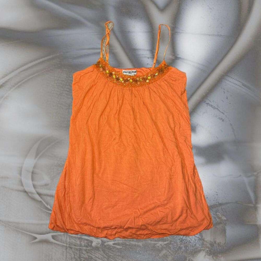 American-thrift Women's Orange Vest